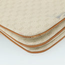 GUCCI Micro GG Supreme Shoulder Bag PVC Leather White Auth mr903-13