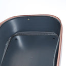 Burberrys Nova Check Boston Bag PVC Leather Beige Auth mr913-23