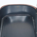 Burberrys Nova Check Boston Bag PVC Leather Beige Auth mr913-24