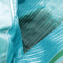 PRADA Tote Bag Nylon Blue Gold Auth mr916-11