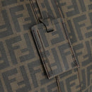 FENDI Zucca Canvas Tote Bag PVC Brown Black 7Va196 Auth mr923-18
