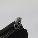 FENDI Zucchino Canvas Pouch Black Auth mr924-9
