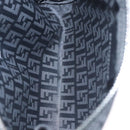 FENDI Zucchino Canvas Pouch Black Auth mr924-11