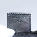 FENDI Zucchino Canvas Pouch Black Auth mr924-12