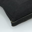 PRADA Shoulder Bag Nylon Black Silver Auth mr935-15