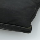 PRADA Shoulder Bag Nylon Black Silver Auth mr935-16
