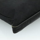 PRADA Shoulder Bag Nylon Black Silver Auth mr935-17