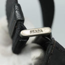 PRADA Shoulder Bag Nylon Black Silver Auth mr935-18