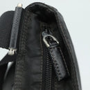PRADA Shoulder Bag Nylon Black Silver Auth mr935-9