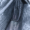 PRADA Shoulder Bag Nylon Black Silver Auth mr935-21