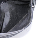 PRADA Schoudertas Nylon Zwart Zilver Auth mr935-26