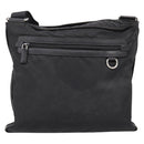 PRADA Schoudertas Nylon Zwart Zilver Auth mr935-2
