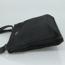 PRADA Shoulder Bag Nylon Black Silver Auth mr935-4