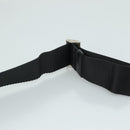 PRADA Shoulder Bag Nylon Black Silver Auth mr935-14