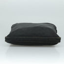 PRADA Shoulder Bag Nylon Black Silver Auth mr935-5