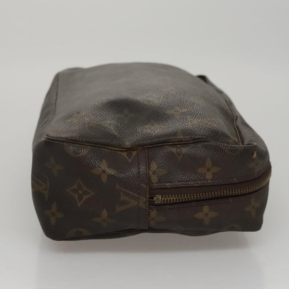 LOUIS VUITTON Monogram Trousse Toilette 28 Clutch Bag M47522 LV Auth mr936