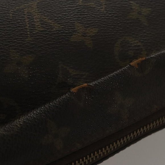 LOUIS VUITTON Monogram Trousse Toilette 28 Clutch Bag M47522 LV Auth mr936