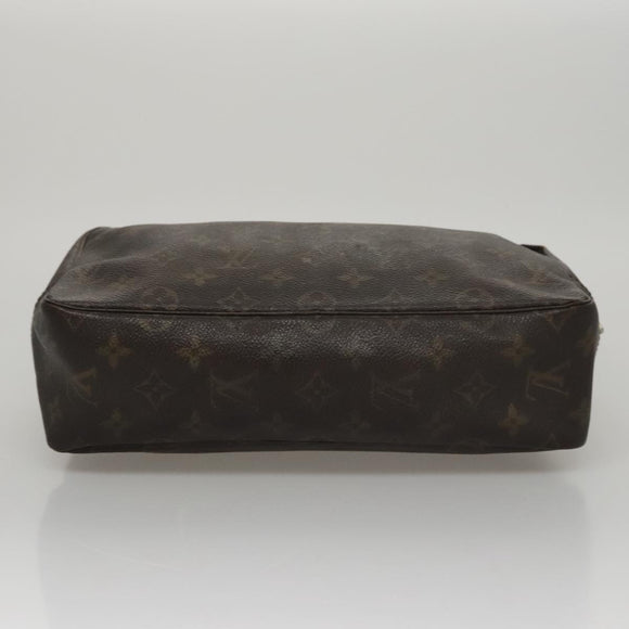 LOUIS VUITTON Monogram Trousse Toilette 28 Clutch Bag M47522 LV Auth mr936