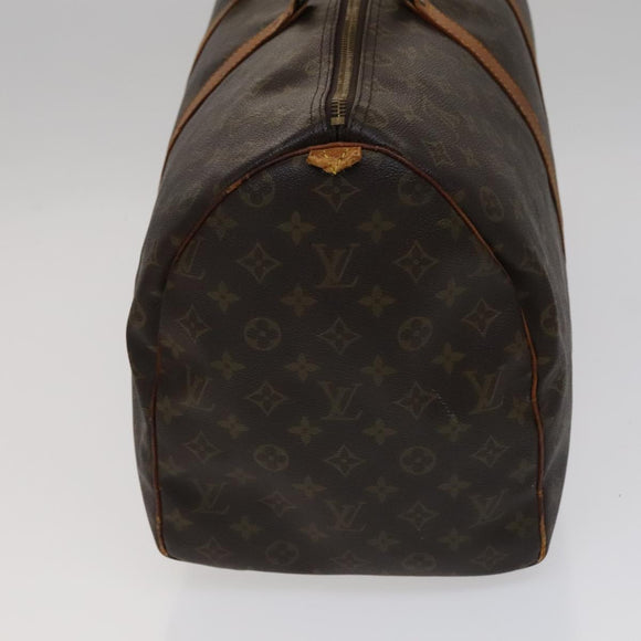 LOUIS VUITTON Monogram Keepall 50 Boston Bag M41426 LV Auth mr939