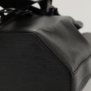 LOUIS VUITTON Epi Sac A Dos Shoulder Bag Black M80153 LV Auth MX006-15