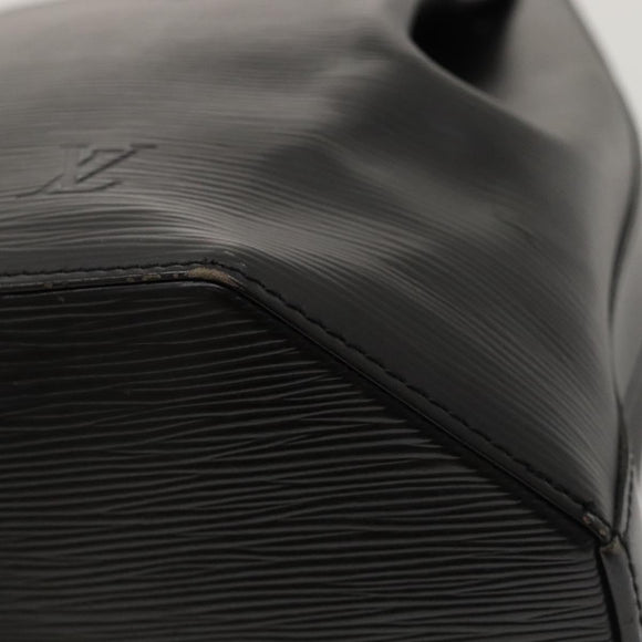 LOUIS VUITTON Epi Sac A Dos Shoulder Bag Black M80153 LV Auth MX006