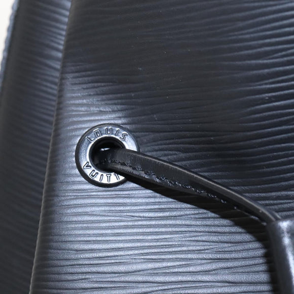 LOUIS VUITTON Epi Sac A Dos Shoulder Bag Black M80153 LV Auth MX006