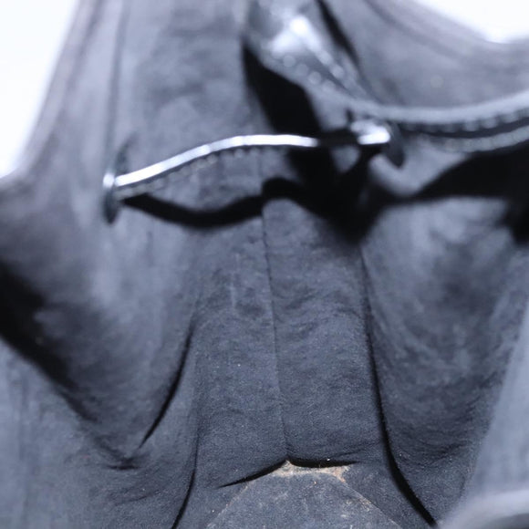 LOUIS VUITTON Epi Sac A Dos Shoulder Bag Black M80153 LV Auth MX006