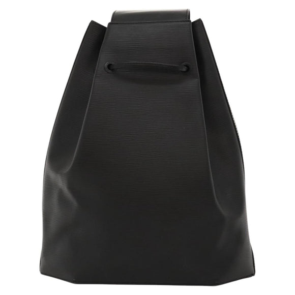 LOUIS VUITTON Epi Sac A Dos Shoulder Bag Black M80153 LV Auth MX006