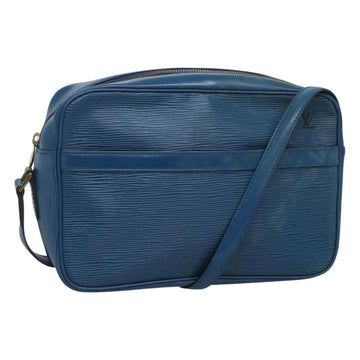 LOUIS VUITTON Epi Trocadero 27 Shoulder Bag Blue M52315 LV Auth MX007