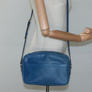 LOUIS VUITTON Epi Trocadero 27 Shoulder Bag Blue M52315 LV Auth MX007-22
