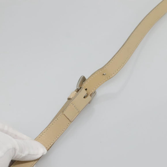 BURBERRY Nova Check Blue Label Shoulder Bag Nylon Pink Silver Auth MX014