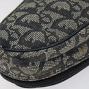 Christian Dior Trotter Canvas Saddle Pouch Navy Auth MX016-16