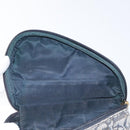 Christian Dior Trotter Canvas Saddle Pouch Navy Auth MX016-18
