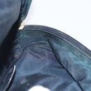 Christian Dior Trotter Canvas Saddle Pouch Navy Auth MX016-19