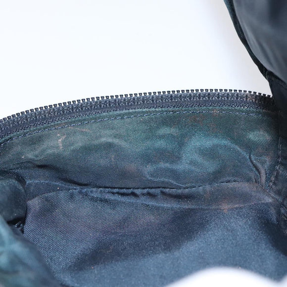 Christian Dior Trotter Canvas Saddle Pouch Navy Auth MX016