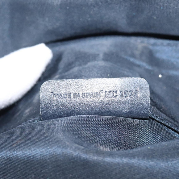 Christian Dior Trotter Canvas Saddle Pouch Navy Auth MX016