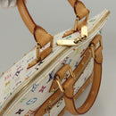 LOUIS VUITTON Monogram Multicolor Alma Hand Bag White M92647 LV Auth MX019-6