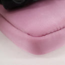 PRADA Smartphone Pouch Shoulder Bag Nylon Pink Silver Auth MX024M-17