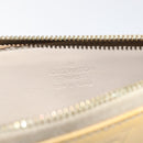 LOUIS VUITTON Monogram Vernis Lexington Accessory Pouch Beige M91010 Auth MX028-18