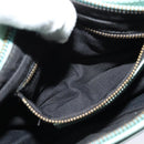 BALENCIAGA The Shoulder Bag Leather Light Blue 138226 Auth MX037-20