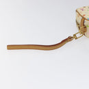 LOUIS VUITTON Monogram Multicolor Trousse Wapity Pouch White M58033 Auth MX041V-8