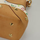 LOUIS VUITTON Monogram Multicolor Judy GM Shoulder Bag White M40253 Auth MX042V-16