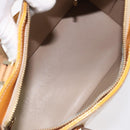 LOUIS VUITTON Monogram Vernis Houston Hand Bag Beige M91004 LV Auth MX047-11