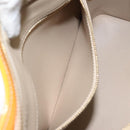 LOUIS VUITTON Monogram Vernis Houston Hand Bag Beige M91004 LV Auth MX047-21