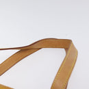 LOUIS VUITTON Monogram Vernis Houston Hand Bag Beige M91004 LV Auth MX047-14