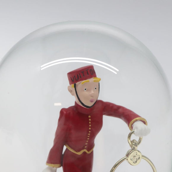 LOUIS VUITTON Bellboy Snow Globe VIP Limited Clear M99551 LV Auth MX050