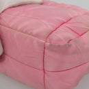PRADA Shoulder Bag Nylon Pink Gold Auth MX052-10