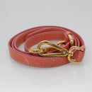 PRADA Shoulder Bag Nylon Pink Gold Auth MX052-21