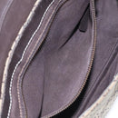 CELINE Macadam Canvas Shoulder Bag Brown Auth MX053-21