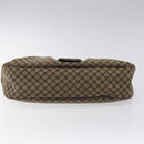 CELINE Macadam Canvas Shoulder Bag Brown Auth MX053-5